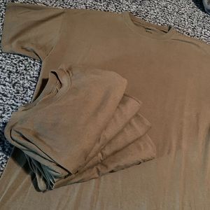 XL coyote brown undershirt/tee shirt